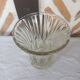 Molded glass vase