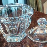 Old Baccarat crystal sugar bowl