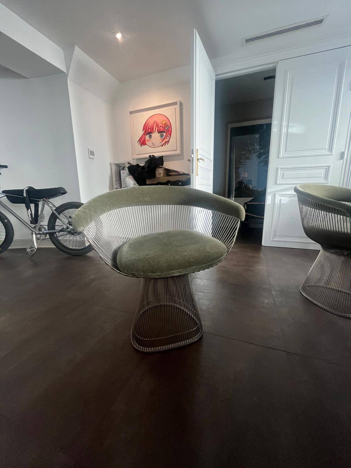 Petit fauteuil collection warren platner ( lot de 8 fauteuils )