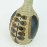 Vase vintage en céramique sgrafo moderne Peter Mueller années 1970 modèle 1976