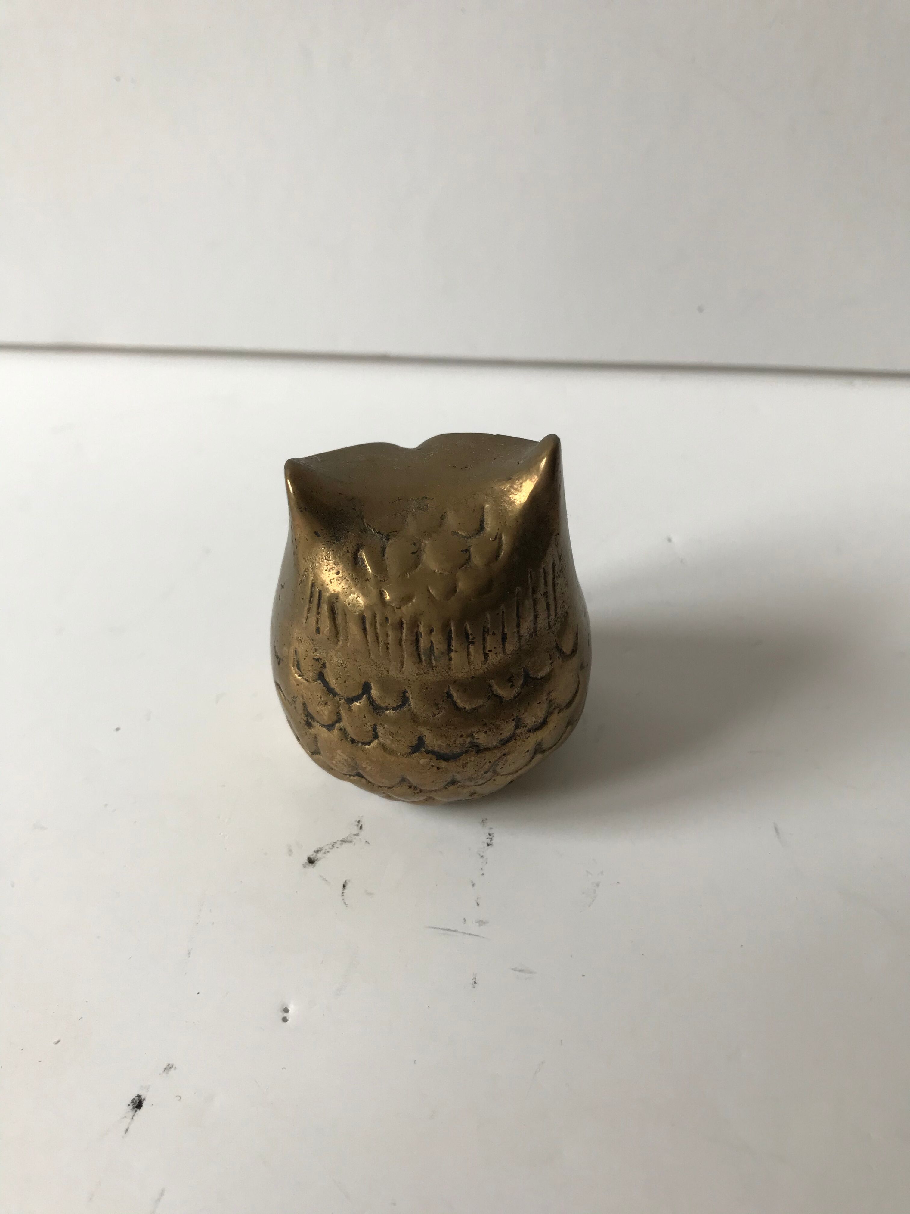 Brass owl