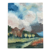 Peinture sur panneau bois