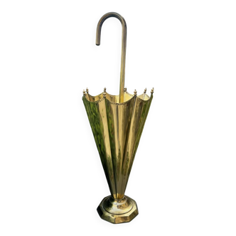 Large brass umbrella stand from the 1960s.