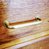 Vintage compass feet chest of drawers