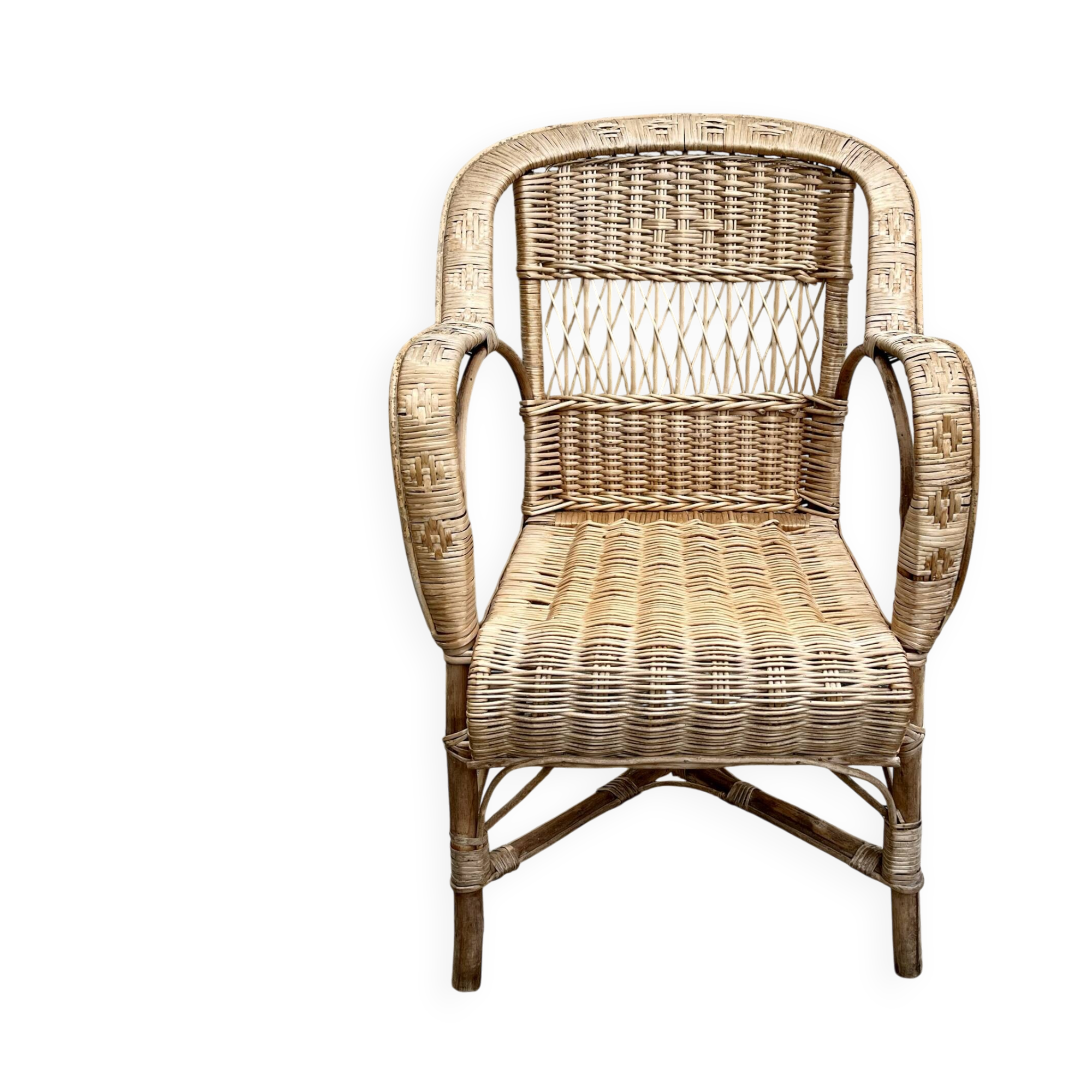 Fauteuil en rotin 