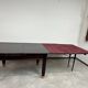 Large dining table in the Secession style by Karoly Lingel, Budapest.