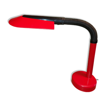 Red lamp annees 70's scandinavian design , fagerhults ( sweden )
