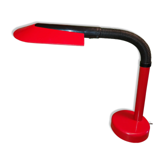 Lampe rouge annees 70's design scandinave Fagerhults ( sweden )