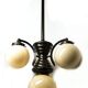 Art Deco chandelier, Czechoslovakia, 1920s