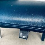 Leather Cachucha Dining Chairs by Hugo De Ruiter for Leolux, 1990s, Set of 4