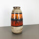 Floor vase fat lava "284-47" vase by Scheurich, Germany, 1970s