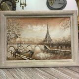 Eiffel Tower painting Paris