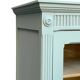 Antique celadon glass Parisian wardrobe H162
