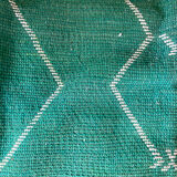 Tapis berbère béni ouarain vert