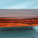 Renovated vintage Scandinavian coffee table, mid-century modern table.