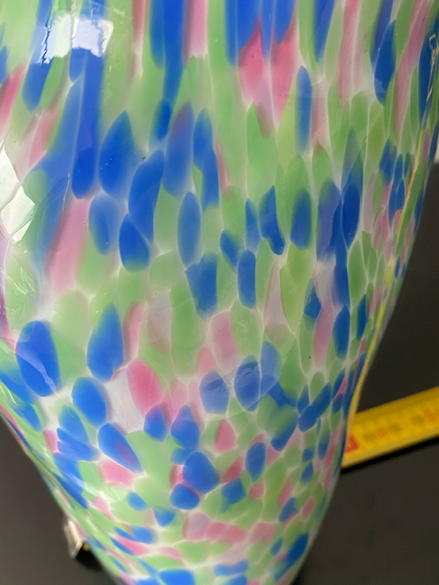 Large Murano Vase Woman Bust Vintage