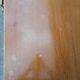 Old vintage wooden desk 1950 with curtain binder and storage tablet