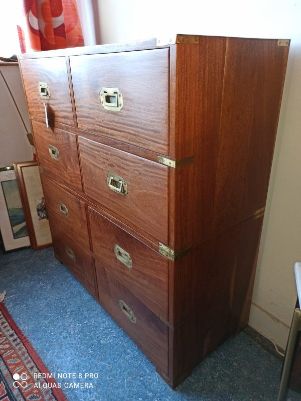Chest of drawers 8 drawers navy style