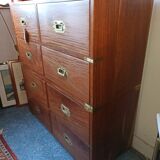 Commode 8 tiroirs style marine