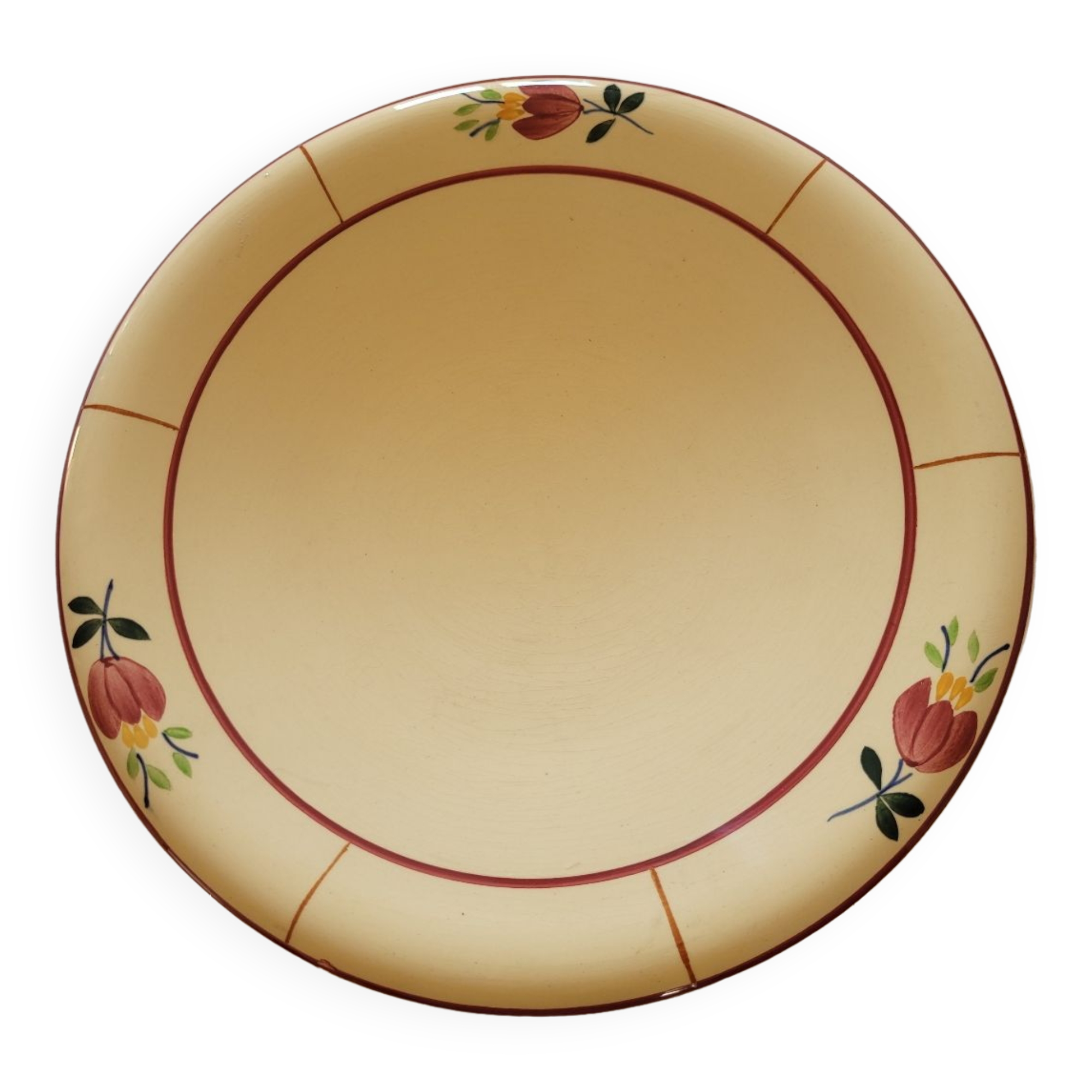 Plat de service gien Jacqueline