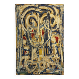 Painting on cardboard