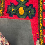 Pair of vintage rugs in Berber style wool