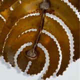 Palm Tree Lamp Maison Jansen, Christian Techoueyres, 65cm, Circa 1970