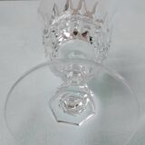 Crystal footed glasses