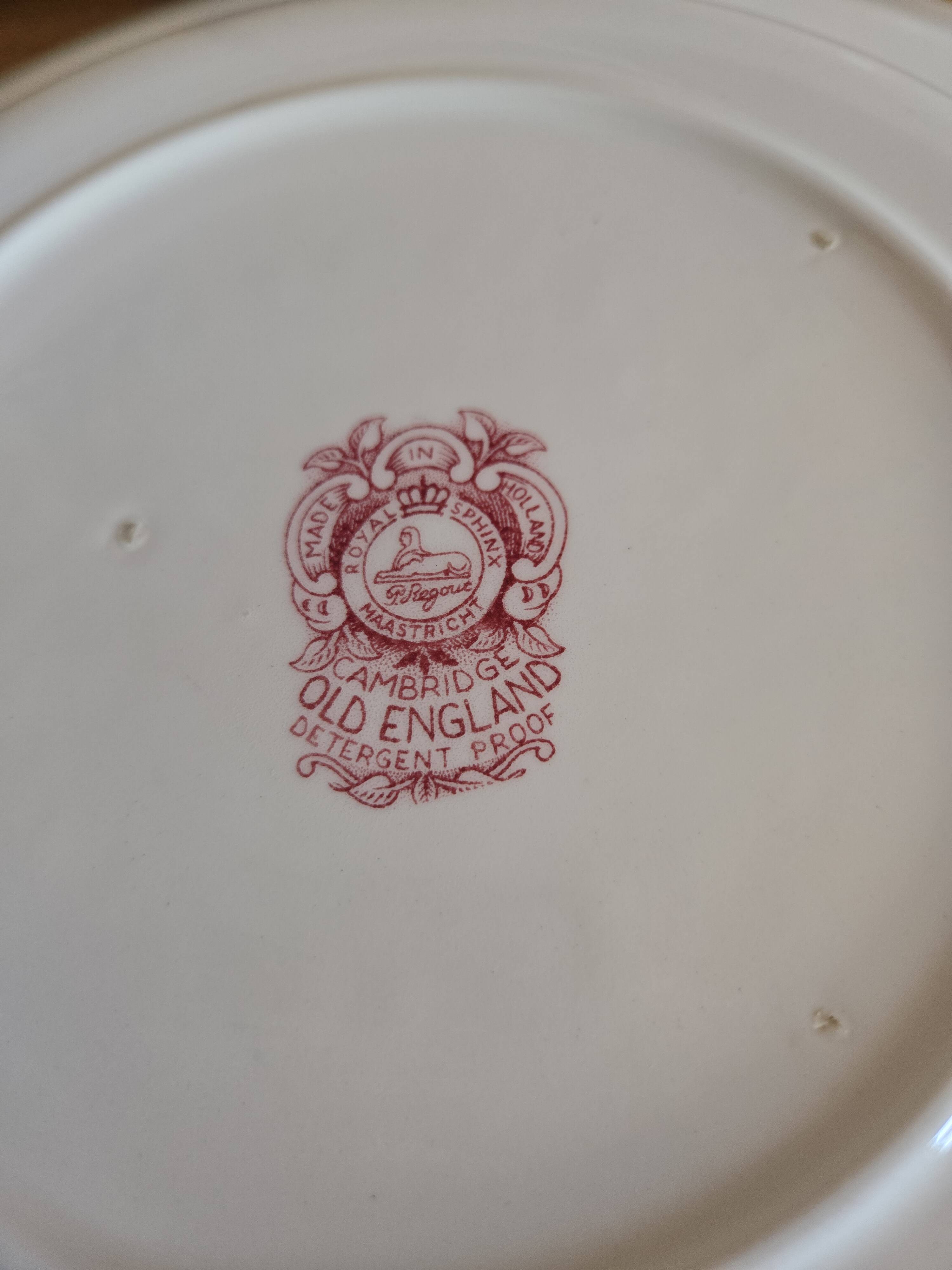 Royal Sphinx Maastricht collection Old England plate