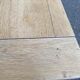 Renovated coffee table in solid oak 1980