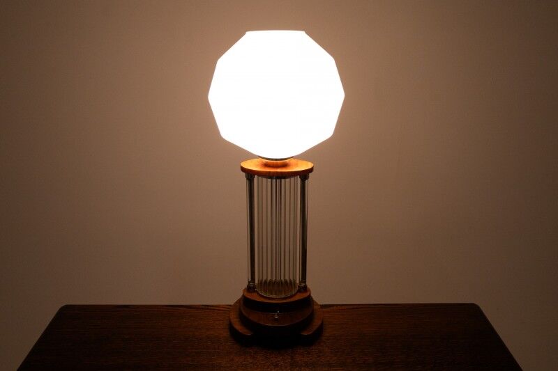 A pair of unique mid-20th century table lamps