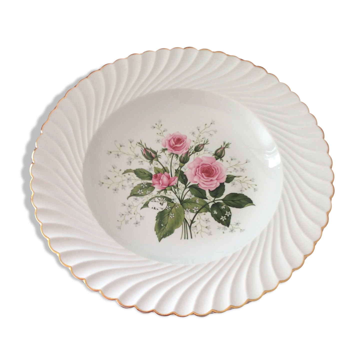 Half-hollow dish of Kelles and Guerin LUNEVILLE Vintage Tradition Model