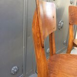 4 Scandinavian chairs vintage bistro
