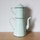 Cafetière émaillée mint