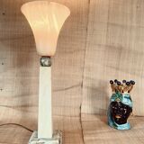 Alabaster lamp Pegasan, 1970s