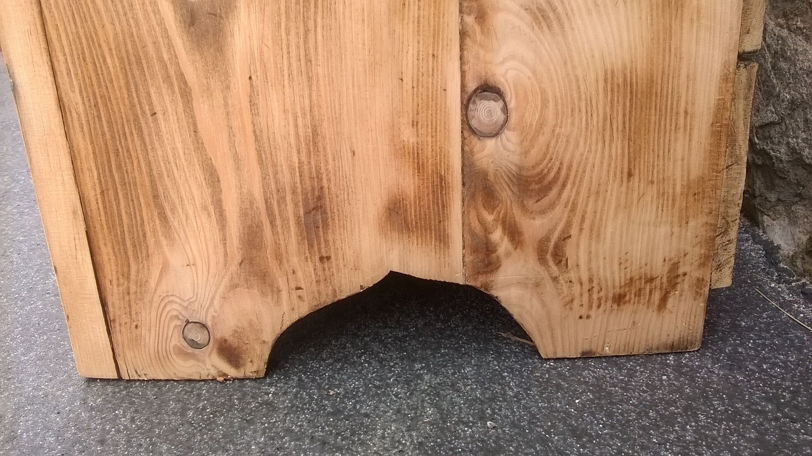 Fir country sideboard