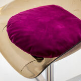 Couple of tulip chairs in plexiglas