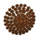 Wrought iron flower for the garden