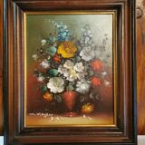 Tableau peinture floral
