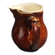 Pot à crème en grès émaillé début XXème