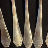 Set of 11 antique place settings – Saglier Frères & Cie, silversmiths in Paris