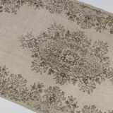 Grey Oushak Area Rug