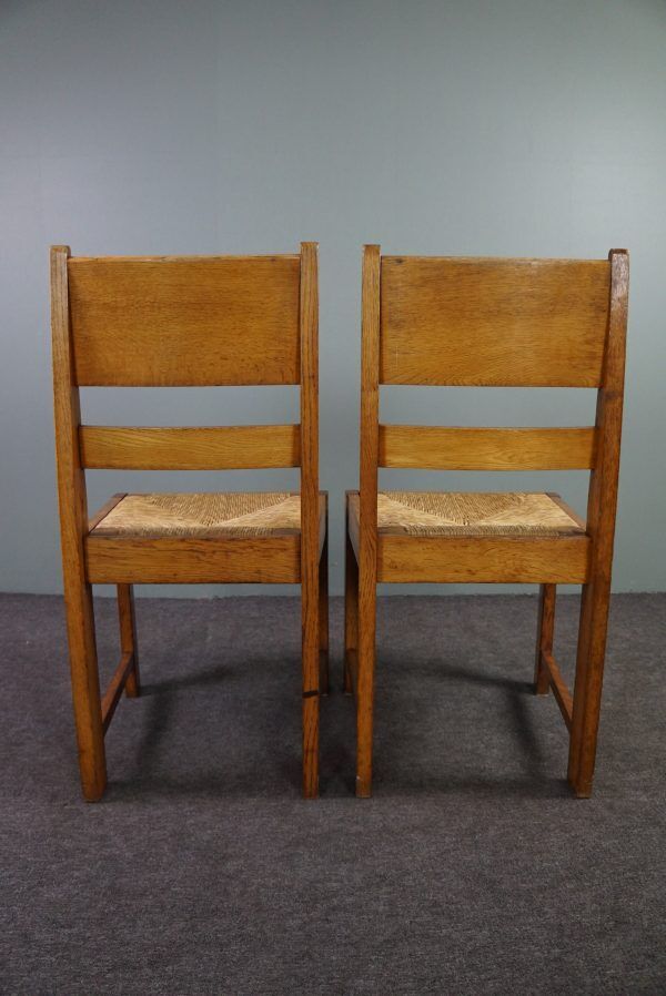 Suite of 4 dining chairs Hague School
