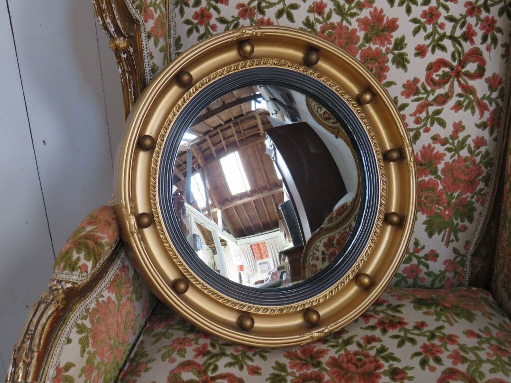English Butlers Porthole Convex Mirror