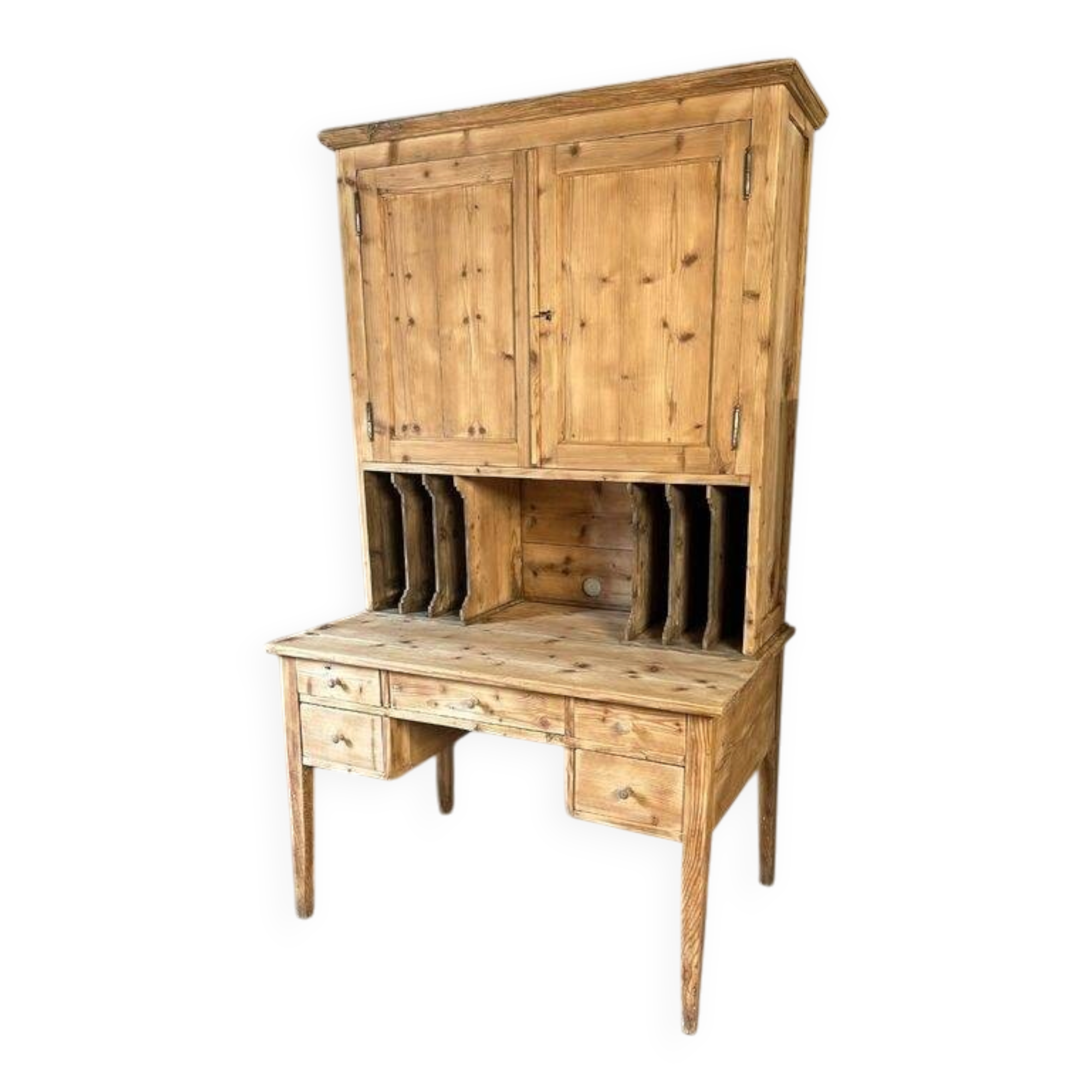 Old double desk