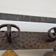 Iron iron wall coat rack 1930