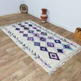 Handmade moroccan berber rug 217 x 117 cm