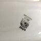 White compartment dish from Sarreguemines & Digoin / vintage 50s-60s