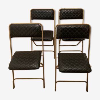 4 chaises Lafuma  1960