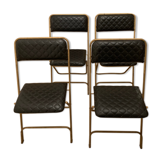 4 chaises Lafuma  1960